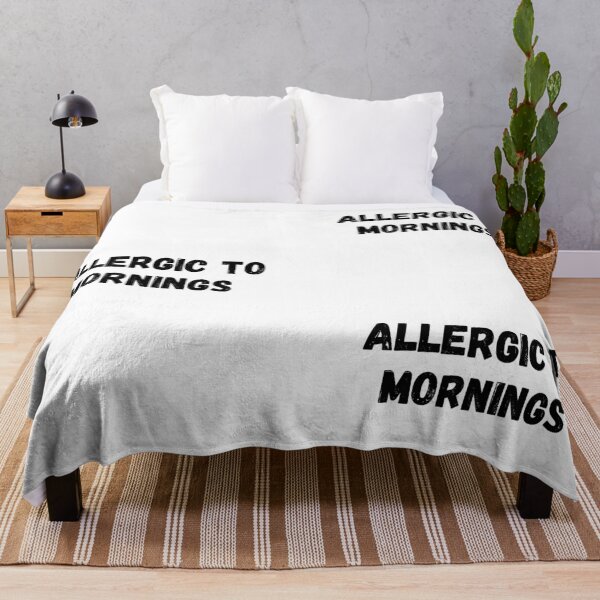 Item preview, Allergic to mornings designed and sold by magda09.