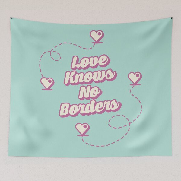 Item preview, Love Knows No Borders designed and sold by Eyesontheaurora.