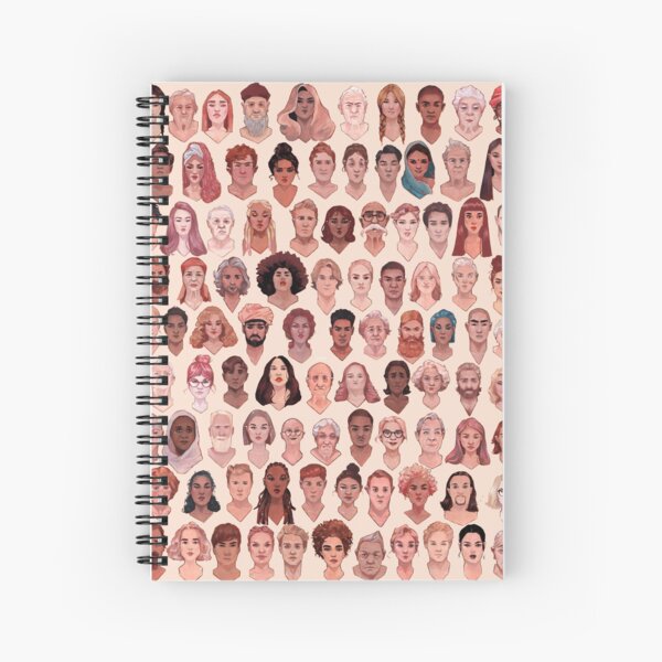 Humans Spiral Notebook