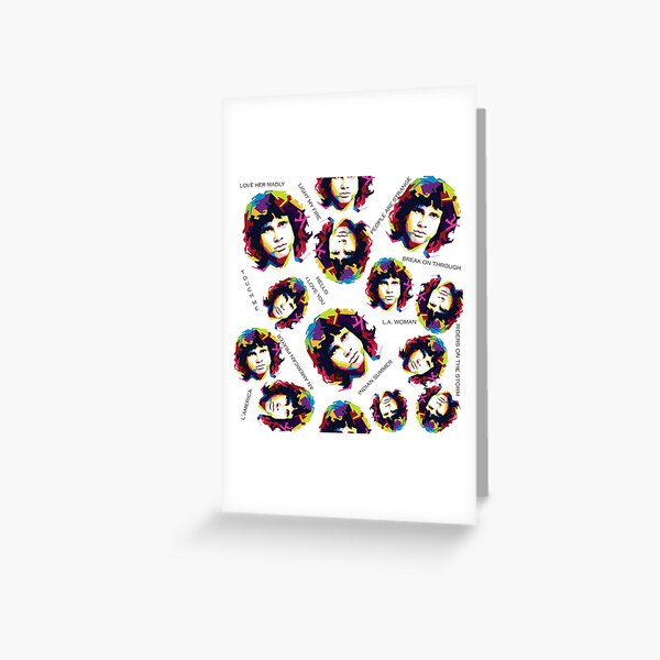 Jim Morrison Greeting Cards | Redbubble