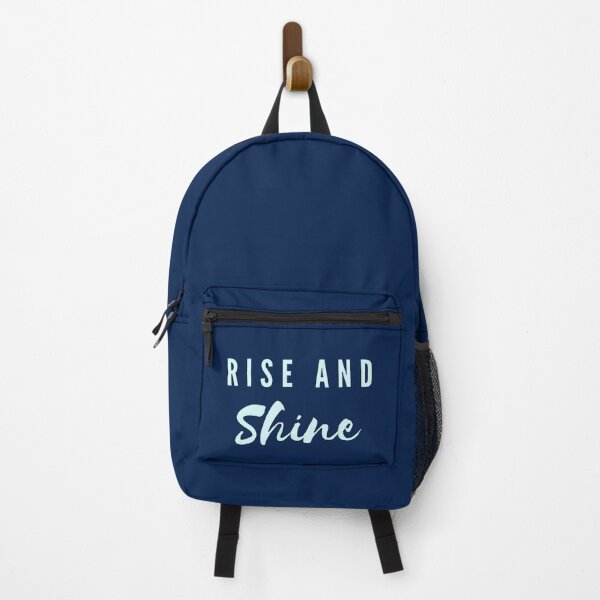 Item preview, Rise and Shine quote designed and sold by ArtbyCharmante.