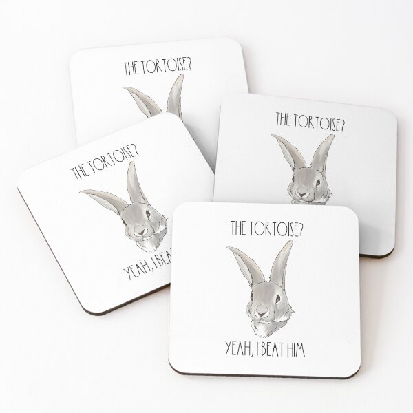 Item preview, The Tortoise? Yeah, I Beat Him | Funny Bunny Design designed and sold by Spektre-Co.