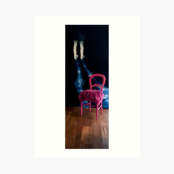 dontthink in situ, with pelican chair Art Print