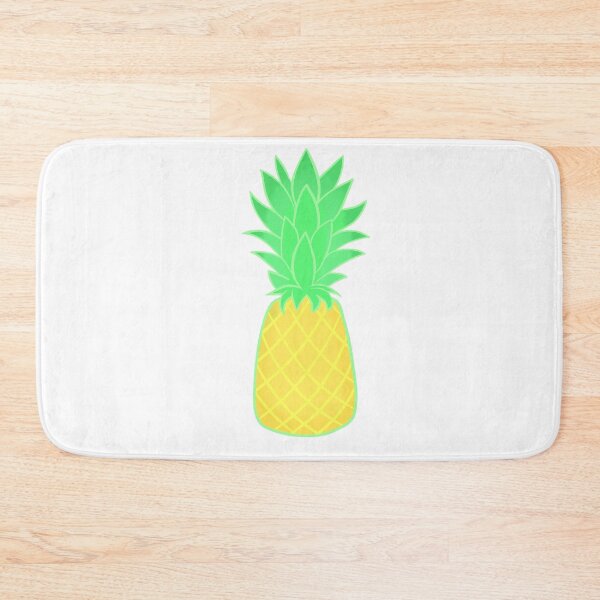 Item preview, Gold Pineapple Tropical Fruit Pattern designed and sold by RamenPoodle.