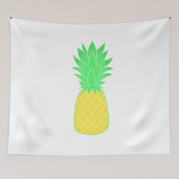 Item preview, Gold Pineapple Tropical Fruit Pattern designed and sold by RamenPoodle.