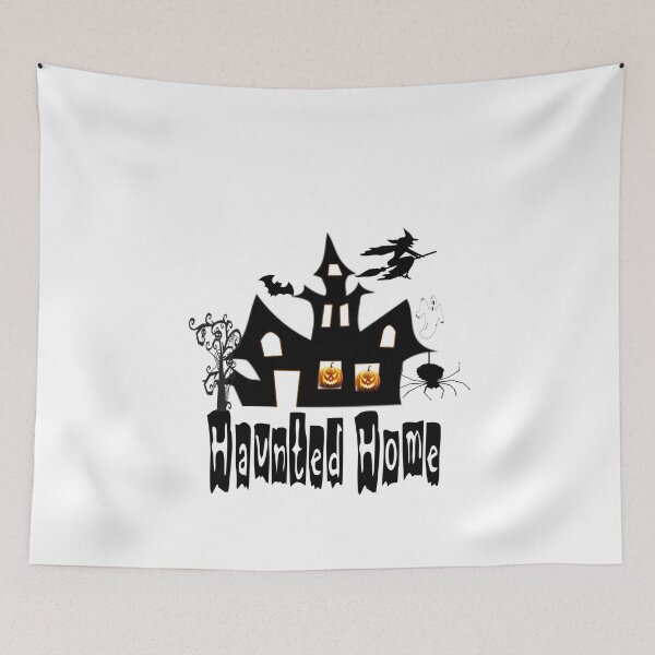 Item preview, Haunted home : A funny design for all lovers of Halloween scary moments . designed and sold by fajali master.