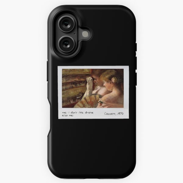 Vista previa del artículo con la obra «cassatt - no me gusta el meme del drama», diseñado y vendido por pripple.