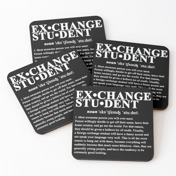 Item preview, Copie de EXCHANGE STUDENT Dictionary definiton designed and sold by mariejpeg.