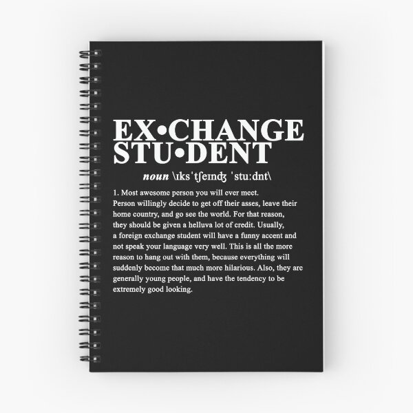 Item preview, Copie de EXCHANGE STUDENT Dictionary definiton designed and sold by mariejpeg.