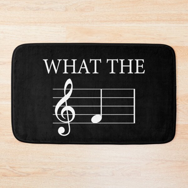 Item preview, What The F Note Key Music Funny designed and sold by shlebah.