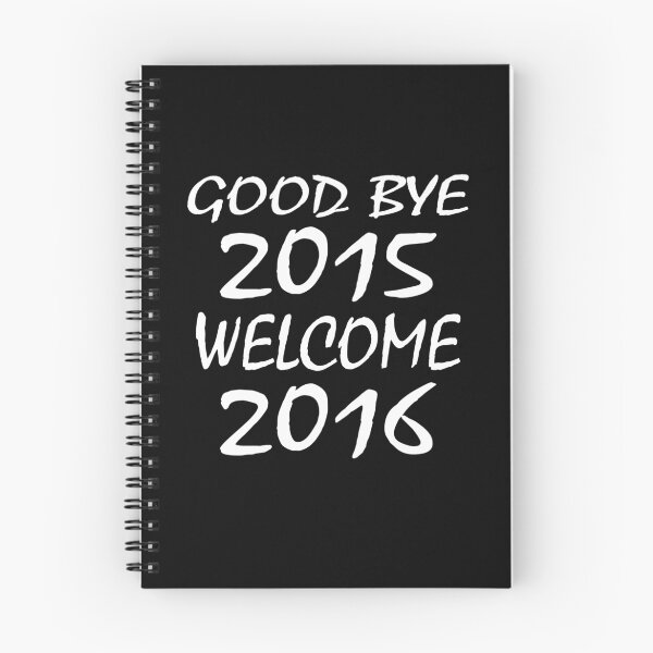 Item preview, GOOD BYE 2015 WELCOME 2016 designed and sold by flamingarts.