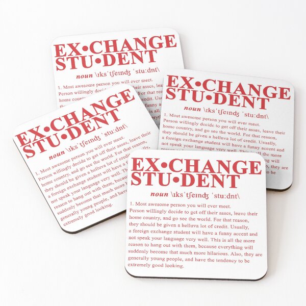 Item preview, EXCHANGE STUDENT Dictionary definiton designed and sold by mariejpeg.