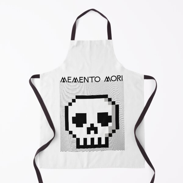 Item preview, Memento Mori Skull Pixel designed and sold by SobaWaveStudio.