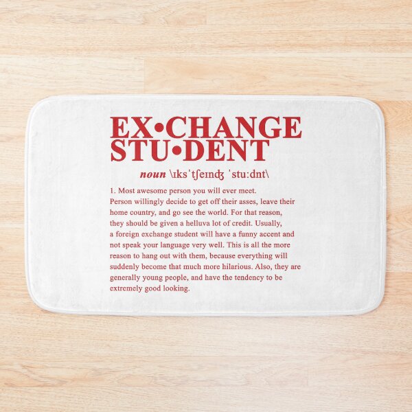 Item preview, EXCHANGE STUDENT Dictionary definiton designed and sold by mariejpeg.