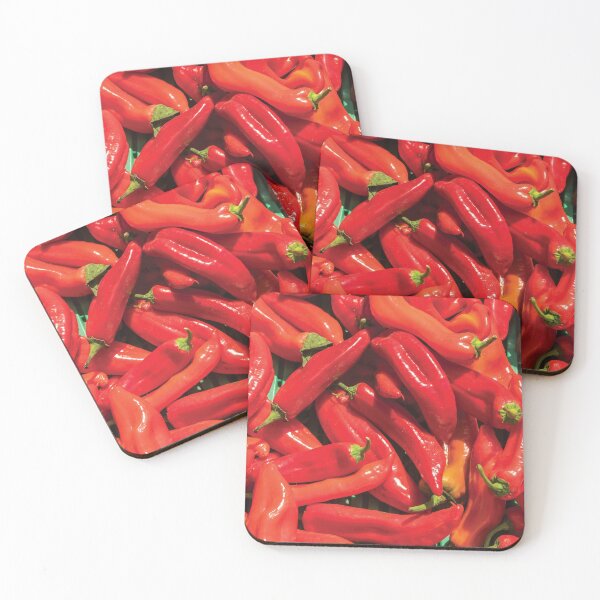 Item preview, Colourful Chilli Peppers on the Market Stall designed and sold by Tom Carpenter.