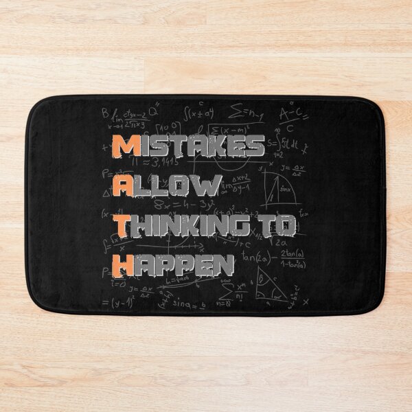 Item preview, Mistakes allow thinking to happen - Math Teacher Gifts, Teacher Day designed and sold by K-icon.