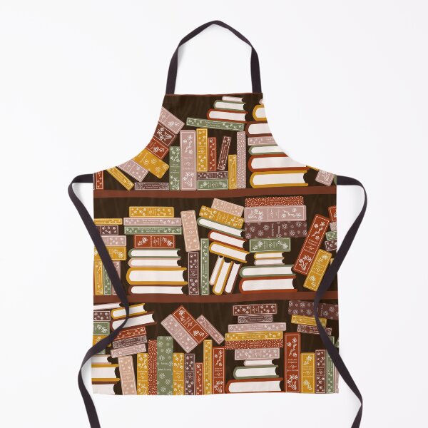Item preview, Bookshelf Pattern Dark designed and sold by space-kitten.