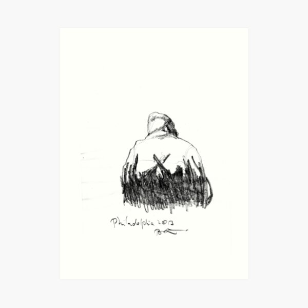 back Art Print