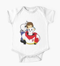 Undertale Sans and Papyrus One Piece - Short Sleeve
