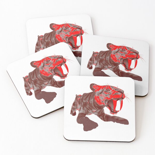 Item preview, Saber-toothed cat smilodon, big cat, predator designed and sold by MIRO3D.
