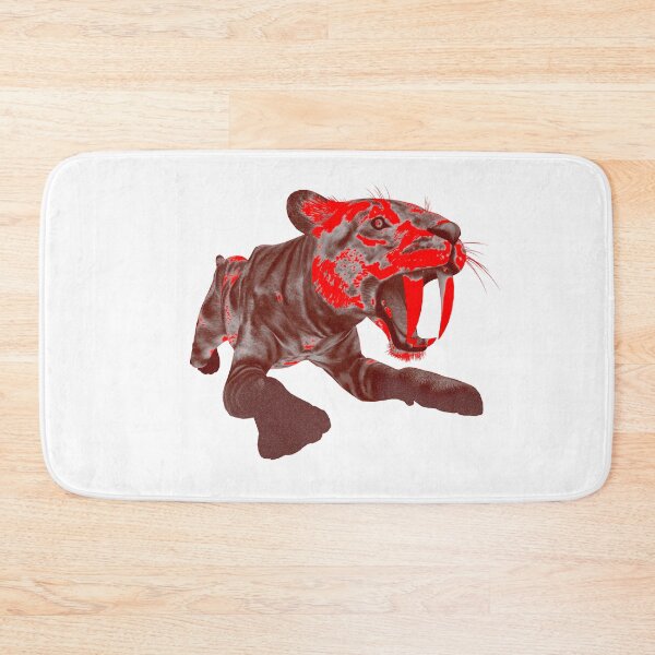 Item preview, Saber-toothed cat smilodon, big cat, predator designed and sold by MIRO3D.
