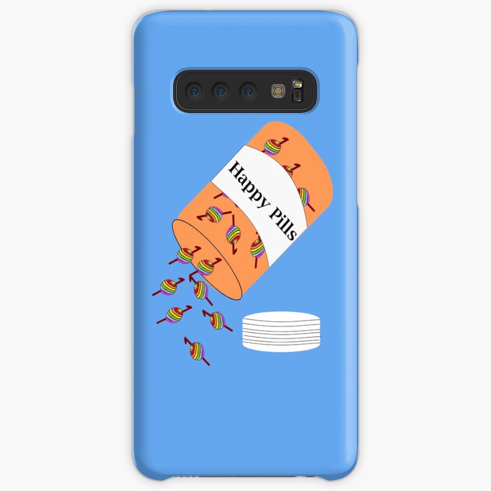 Crochet Happy Pills Case & Skin for Samsung Galaxy