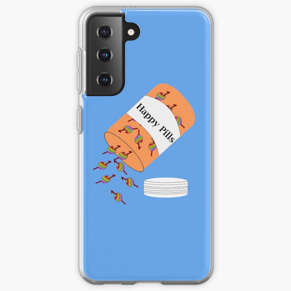 Crochet Happy Pills Case & Skin for Samsung Galaxy