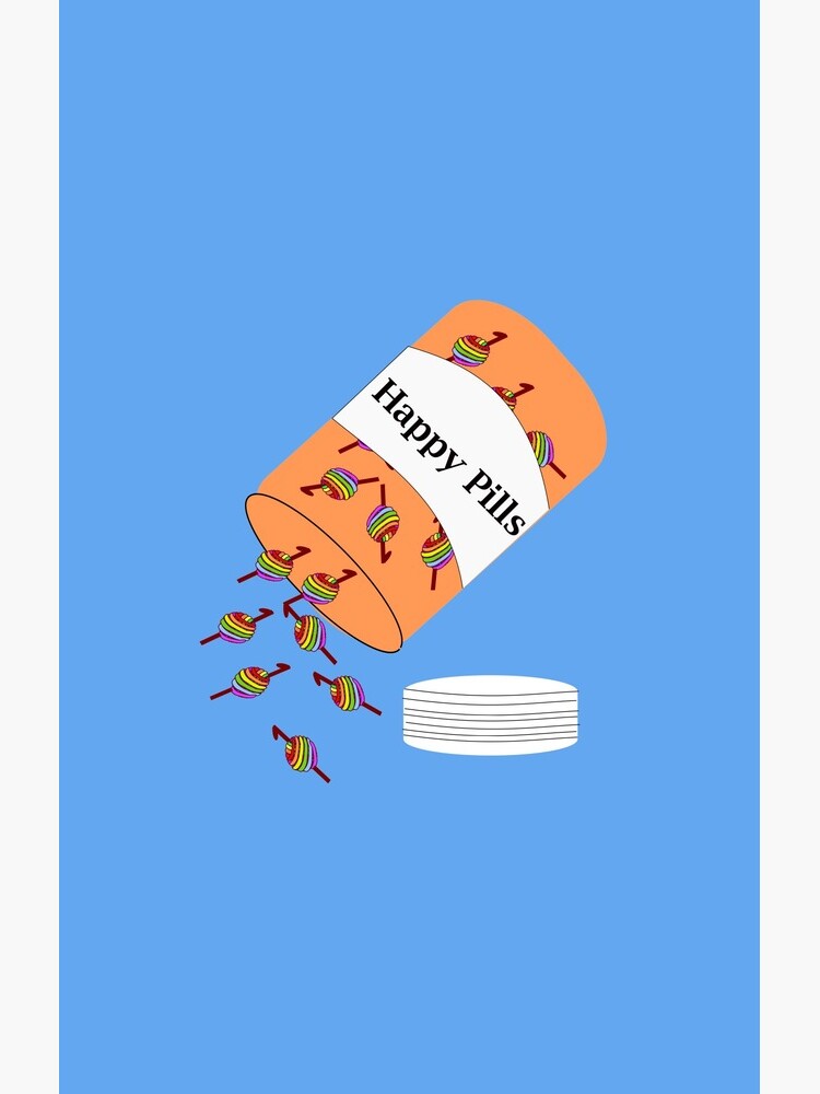 Crochet Happy Pills by martisanne