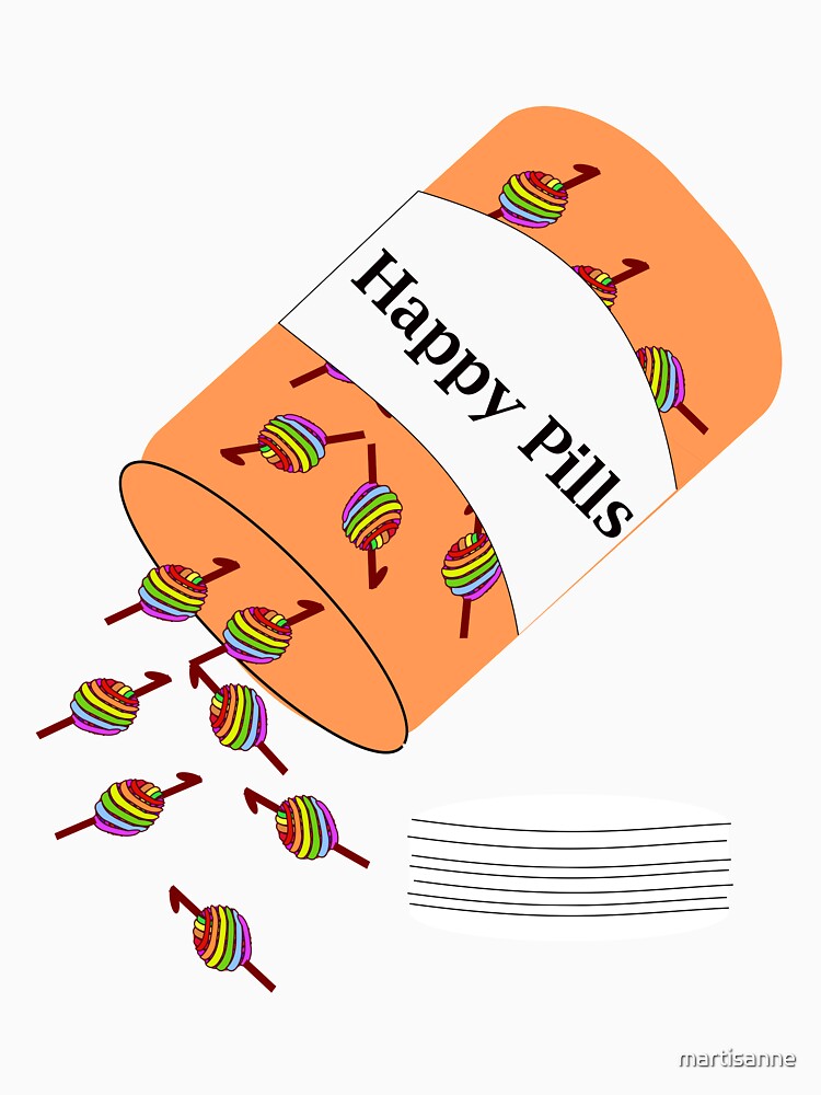 Crochet Happy Pills by martisanne