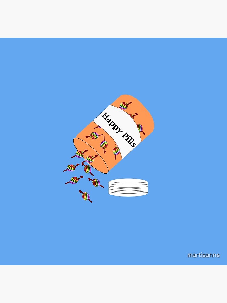 Crochet Happy Pills by martisanne