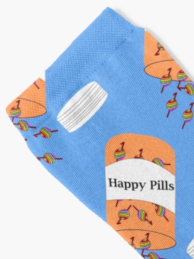 Alternate view of Crochet Happy Pills Socks