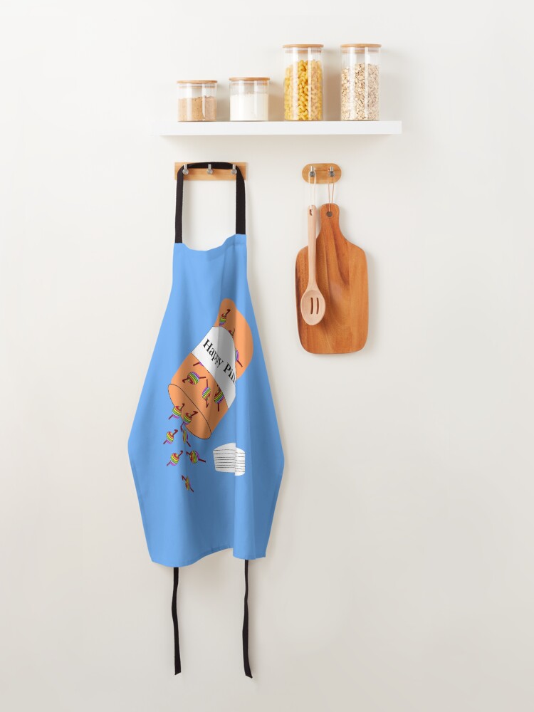 Alternate view of Crochet Happy Pills Apron