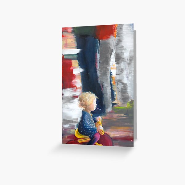 faster Greeting Card