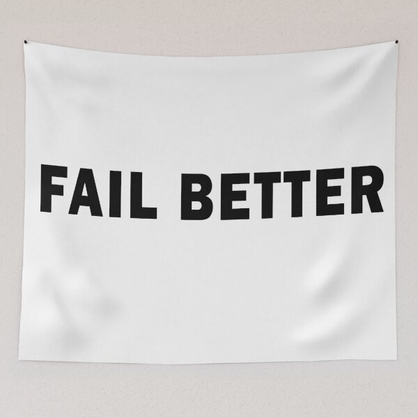 Item preview, Fail better designed and sold by ValentinaHramov.