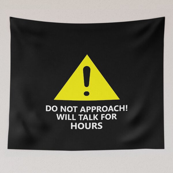 Item preview, Warning: DO NOT APPROACH designed and sold by Mosef -e.