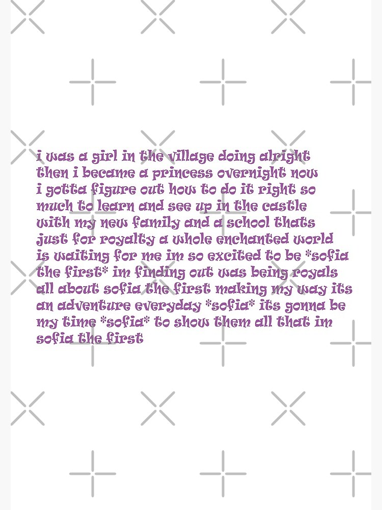 Sofia the First Theme Song Lyrics