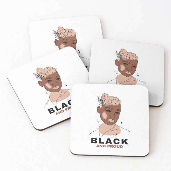 Item preview, Black and Proud - Woman Sketch designed and sold by Beyond Words.