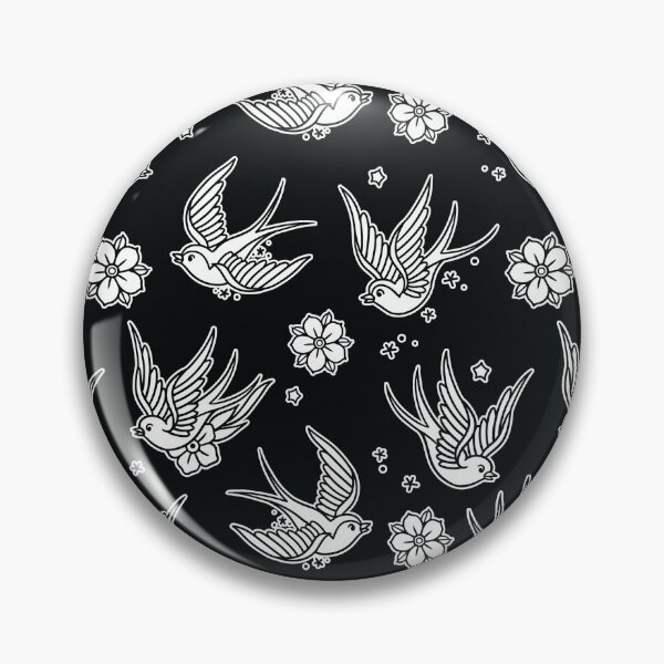 Item preview, Sparrows and Flowers Print designed and sold by SevenRelics.