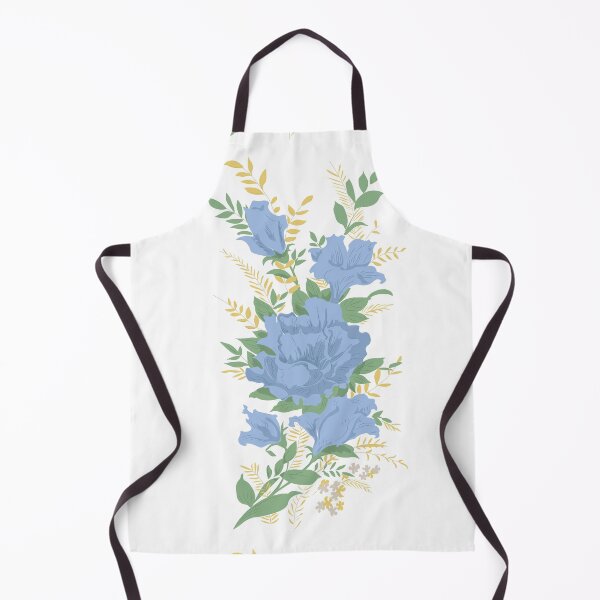 Item preview, Blue Flowers Pattern designed and sold by sabinako.