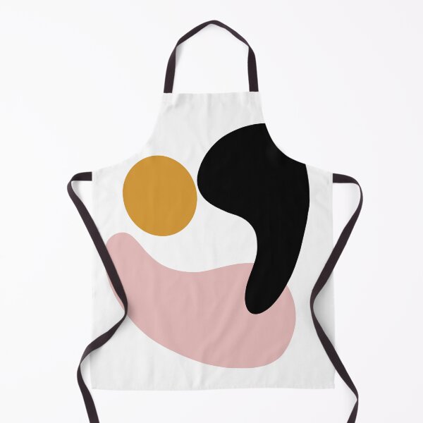 Item preview, Abstract Art - Drops - Black Pink Yellow designed and sold by Geometricshow.