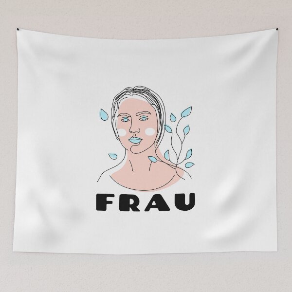 Item preview, Frau - German - Woman Sketch designed and sold by Beyond Words.