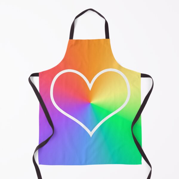 Item preview, Rainbow White Heart designed and sold by RafaSverige.