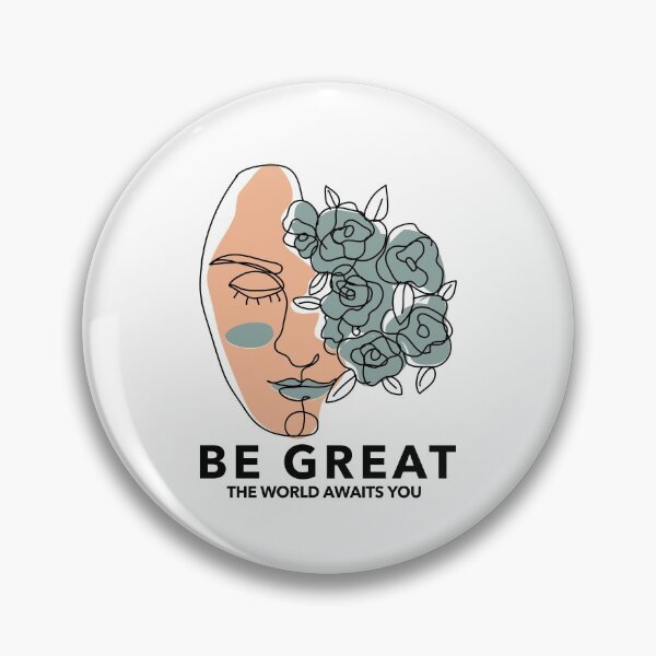 Item preview, Be great  - Woman Sketch designed and sold by Beyond Words.