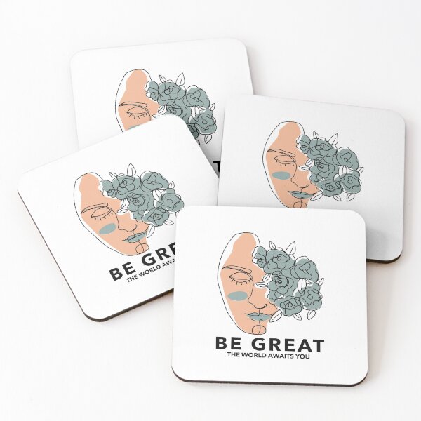Item preview, Be great  - Woman Sketch designed and sold by Beyond Words.