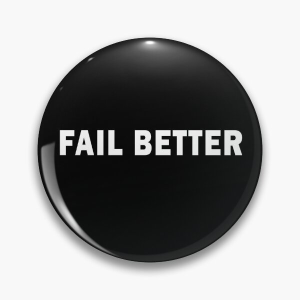 Item preview, Fail better designed and sold by ValentinaHramov.