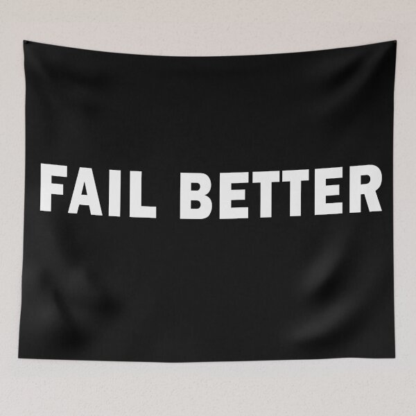 Item preview, Fail better designed and sold by ValentinaHramov.