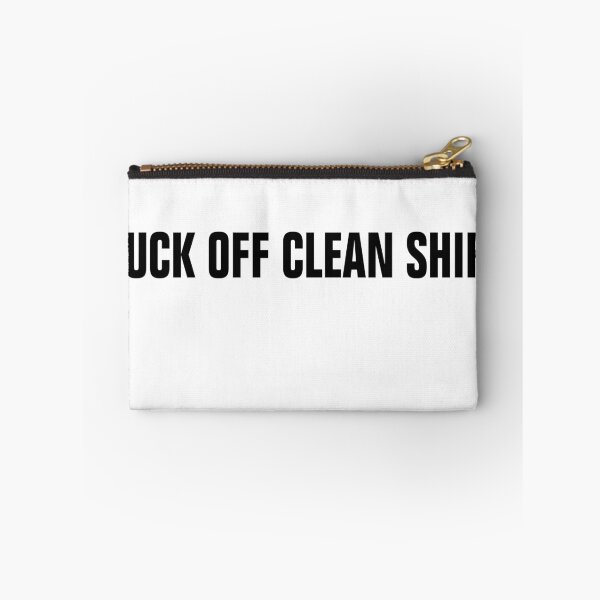 Item preview, fuck off clean shirt designed and sold by Andrea Lina.