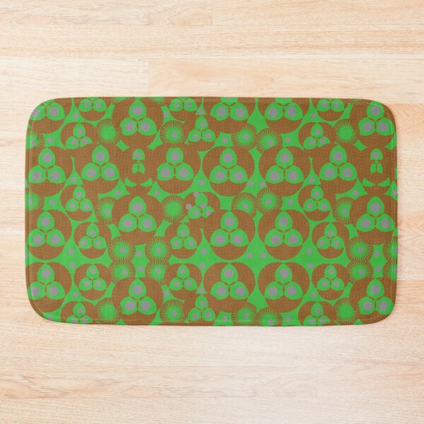 Item preview, Green Golden patterns with sunny background  designed and sold by jotcar.
