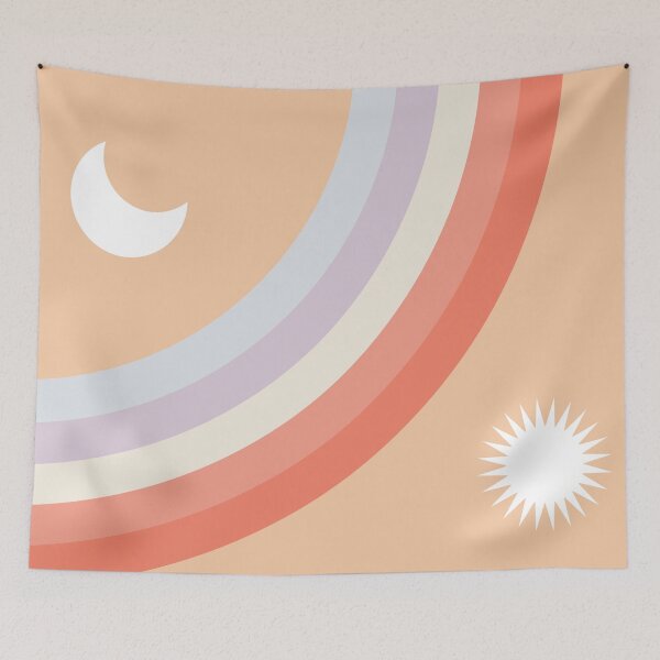 Item preview, Rainbow Moon and Sun designed and sold by cafelab.