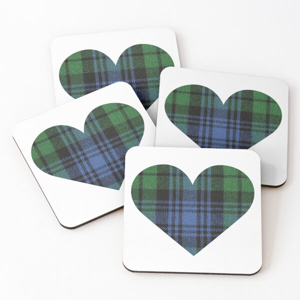 Item preview, Black Watch Tartan Heart designed and sold by CoolYule.
